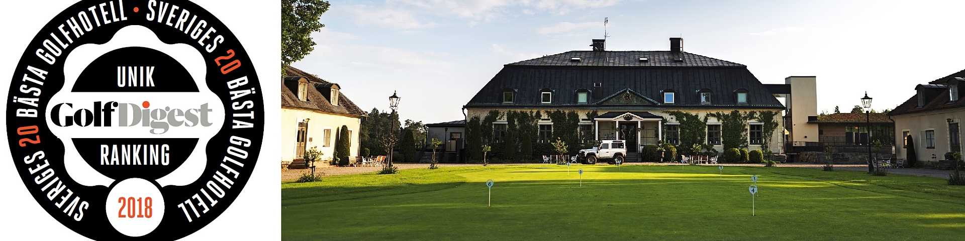 slå hoppe at donere Golf Digest har rangeret 20 af Sverige bedste golfhoteller - Og de er lækre